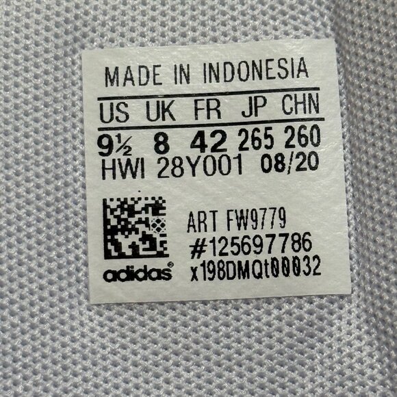 Adidas Womens 9.5 Grand Court White & Leopard Stripe Sneakers Shoes Excellent - Picture 4 of 12